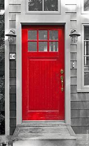 red door